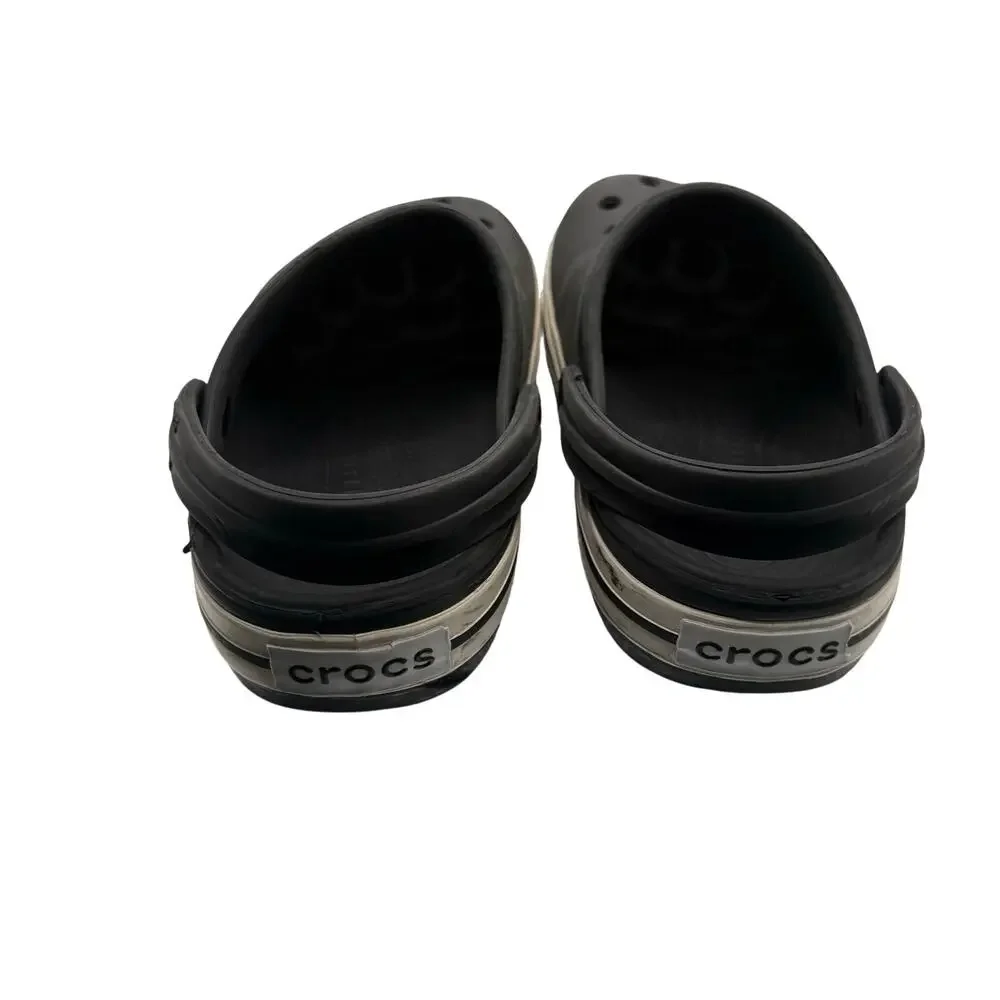 Crocs Classic Black Clogs Kids Size 3 Lightweight Ventilation Waterproof Slip On